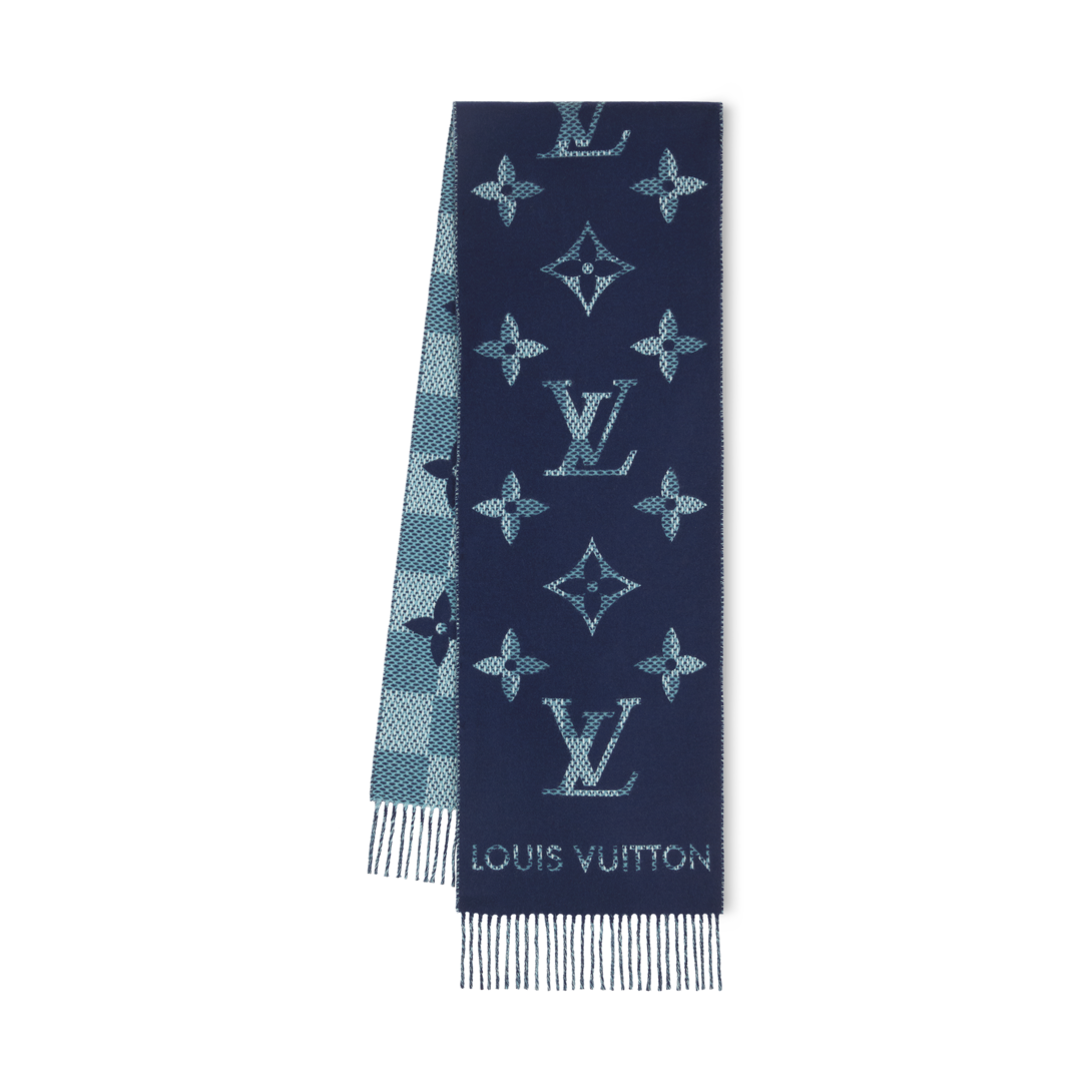 Louis Vuitton チェック柄スカーフ louis-vuitton--